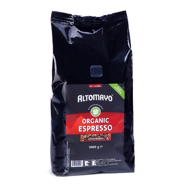 Bio Gastronomie Espresso, Bohnen, 1 x 1000 g Beutel