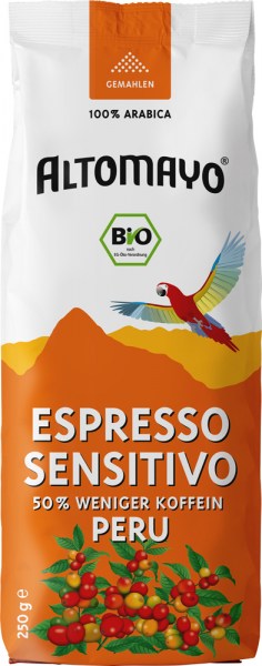 Espresso Sensitivo, ground